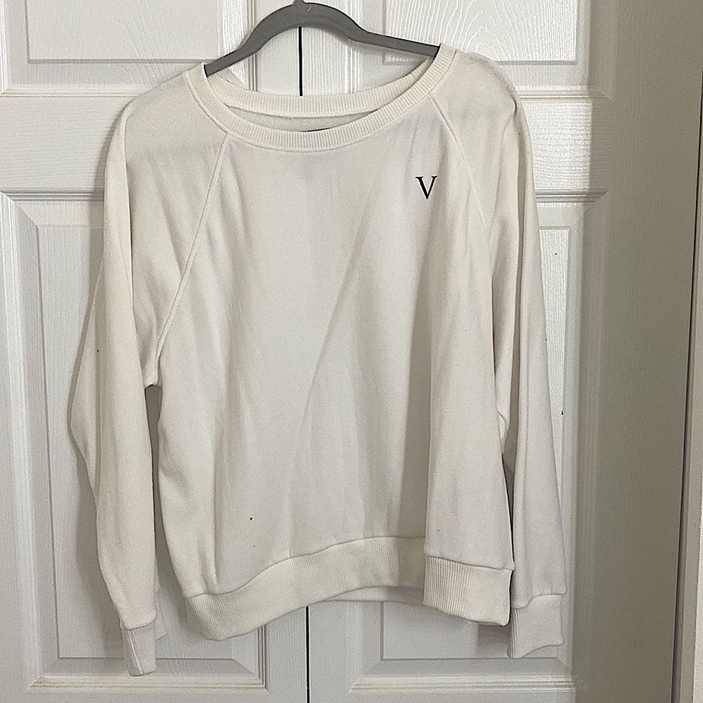 Victoria Secret White Sweatshirt